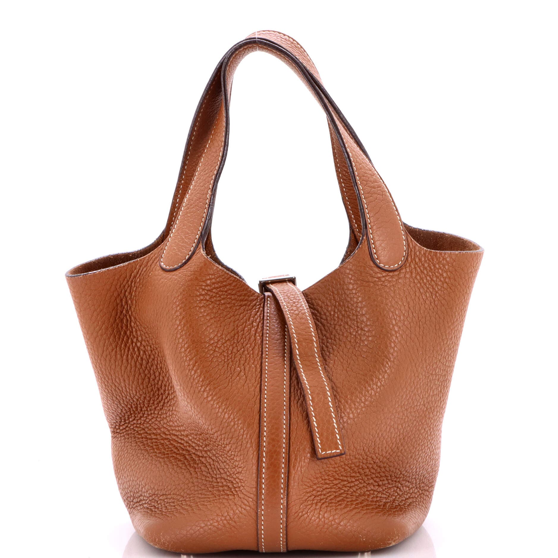 Picotin Bag Clemence PM, Main, color, Cigare