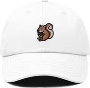 Dalix Squirrel Embroidered Outdoor Cap