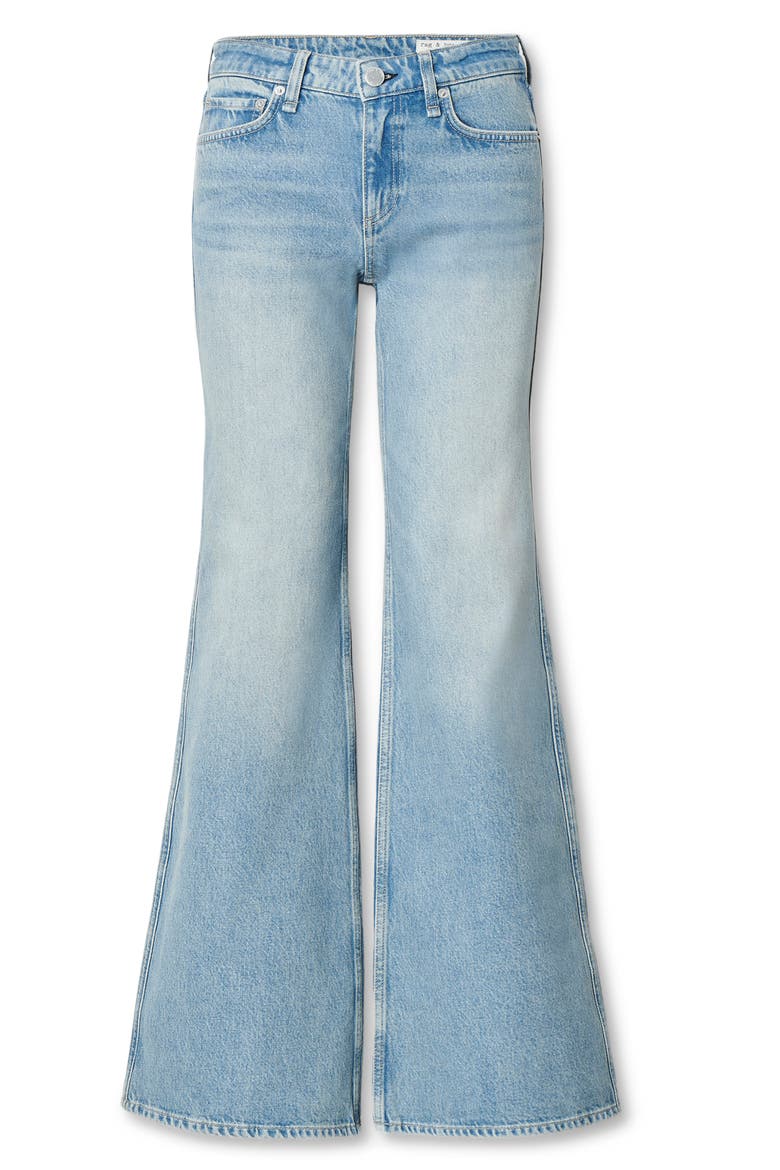 Josie Low Rise Relaxed Flare Jeans, Alternate, color, TIBURON