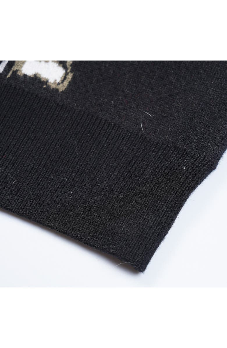 VERYRARE Flame Crewneck, Alternate, color, Black