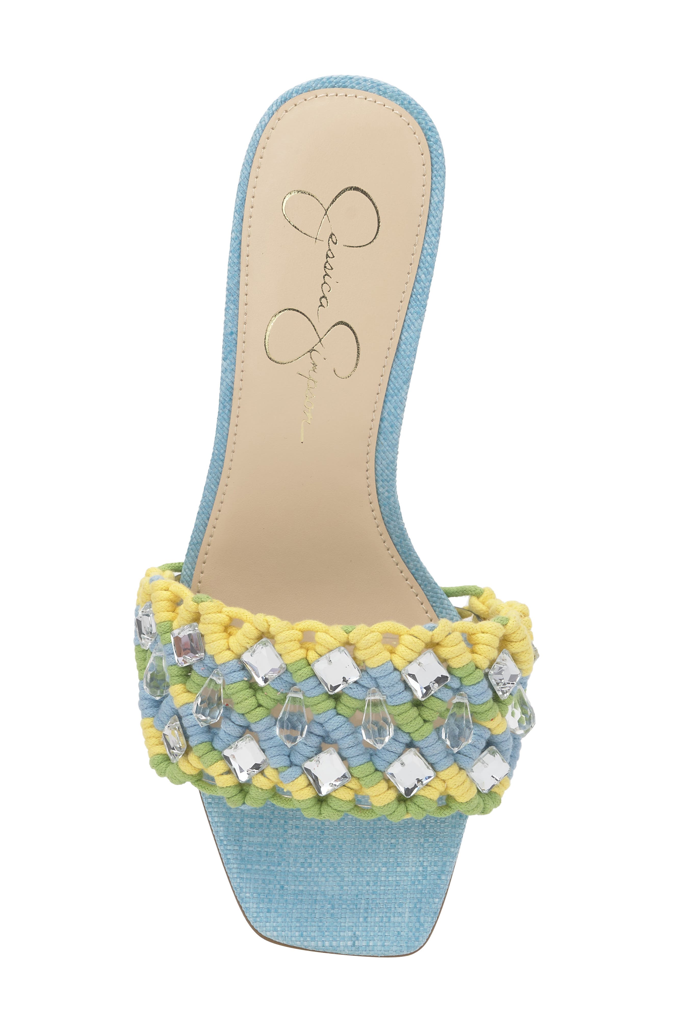 Jessica Simpson Cameleah 2 Beaded Sandal, Alternate, color, 