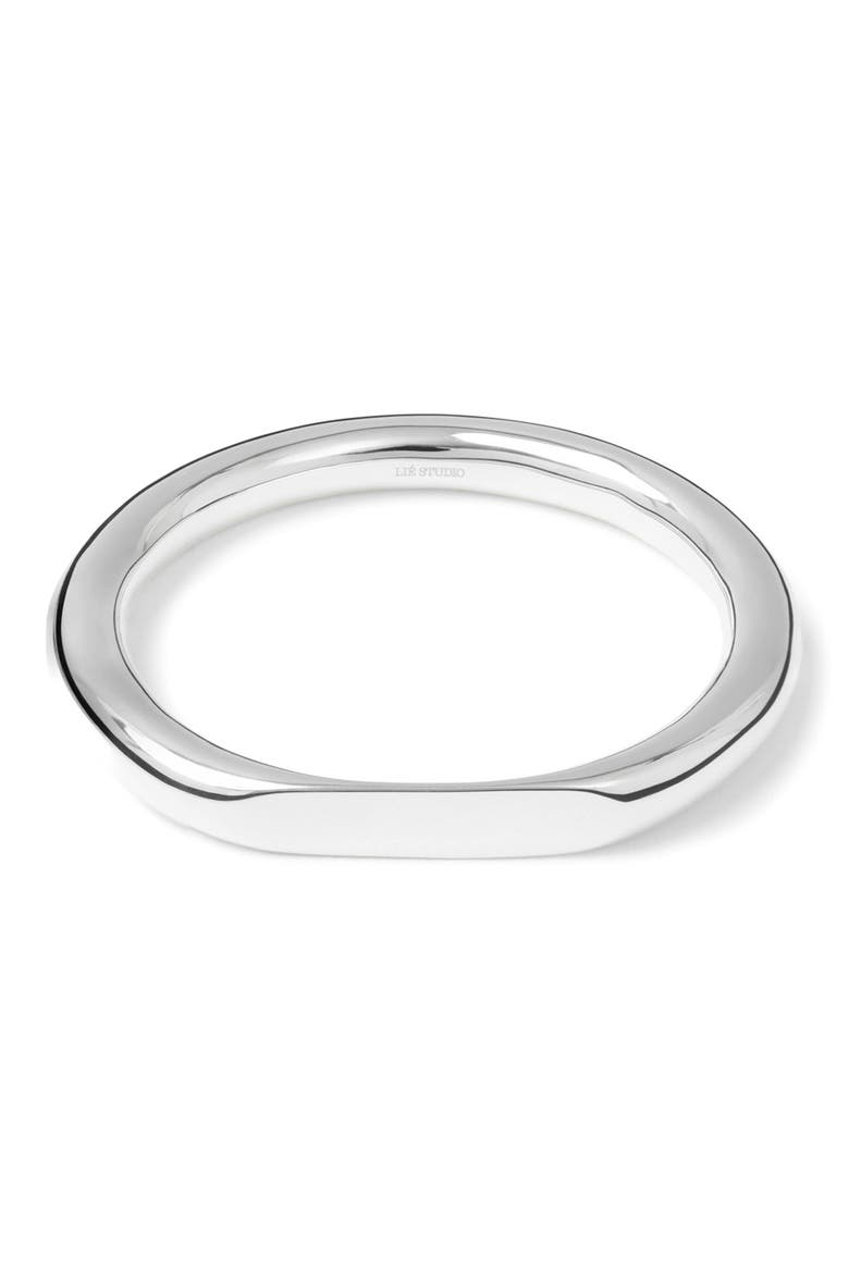 Dora Bangle Bracelet, Main, color, SILVER