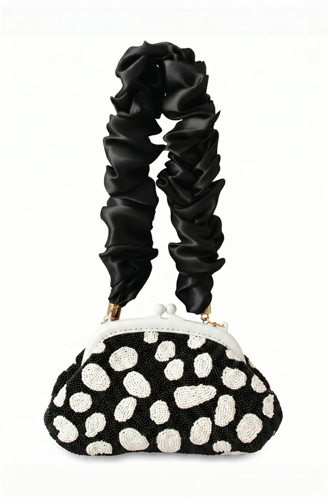 The Arnoldi Orca Hand-beaded Clutch