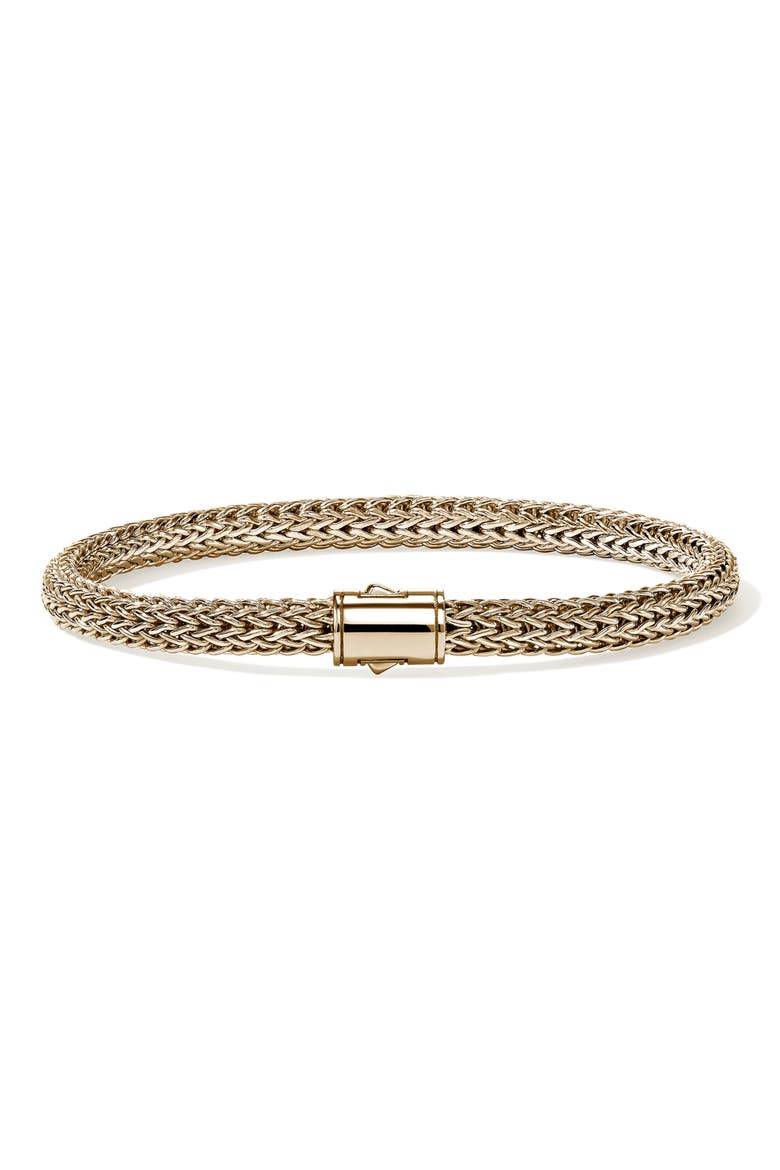 Icon Bracelet, 5mm, Main, color, GOLD