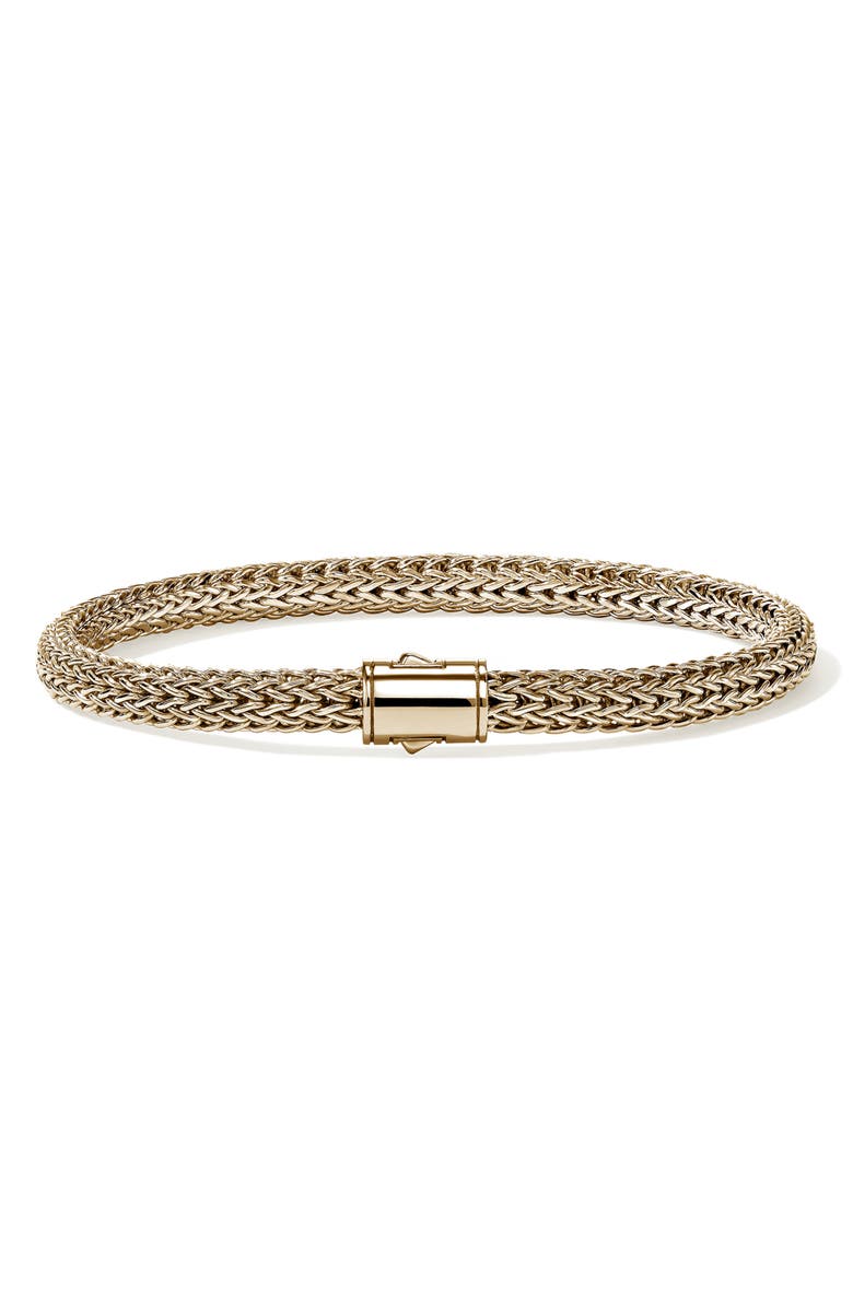 John Hardy Icon Bracelet, 5mm, Main, color, Gold