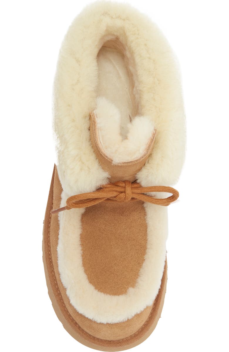 UGG<sup>®</sup> Esmee Genuine Shearling Detail Lace-Up Boot, Alternate, color,