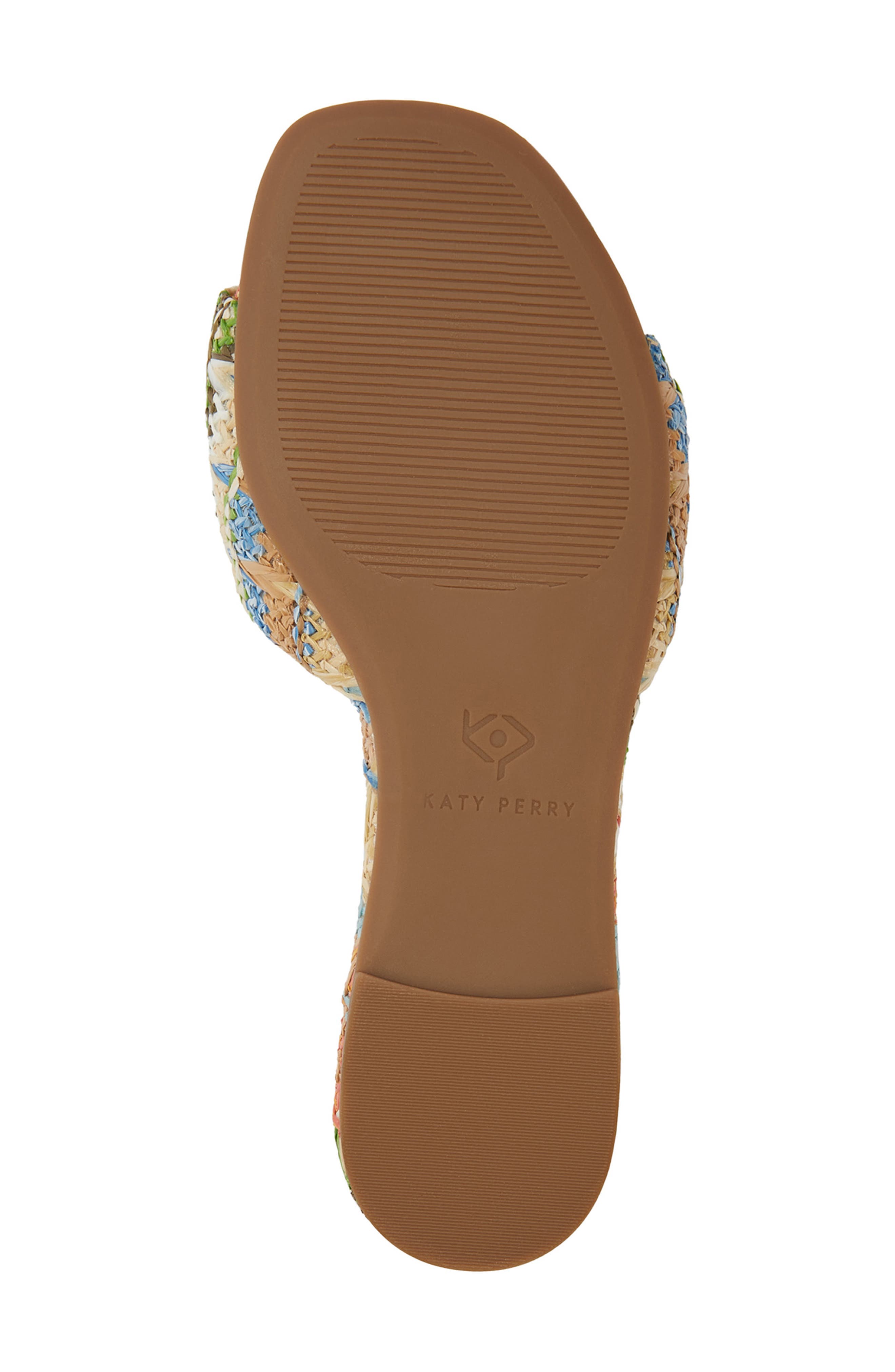 The Halie Bow Flip Flop, Alternate, color, NATURAL MULTI