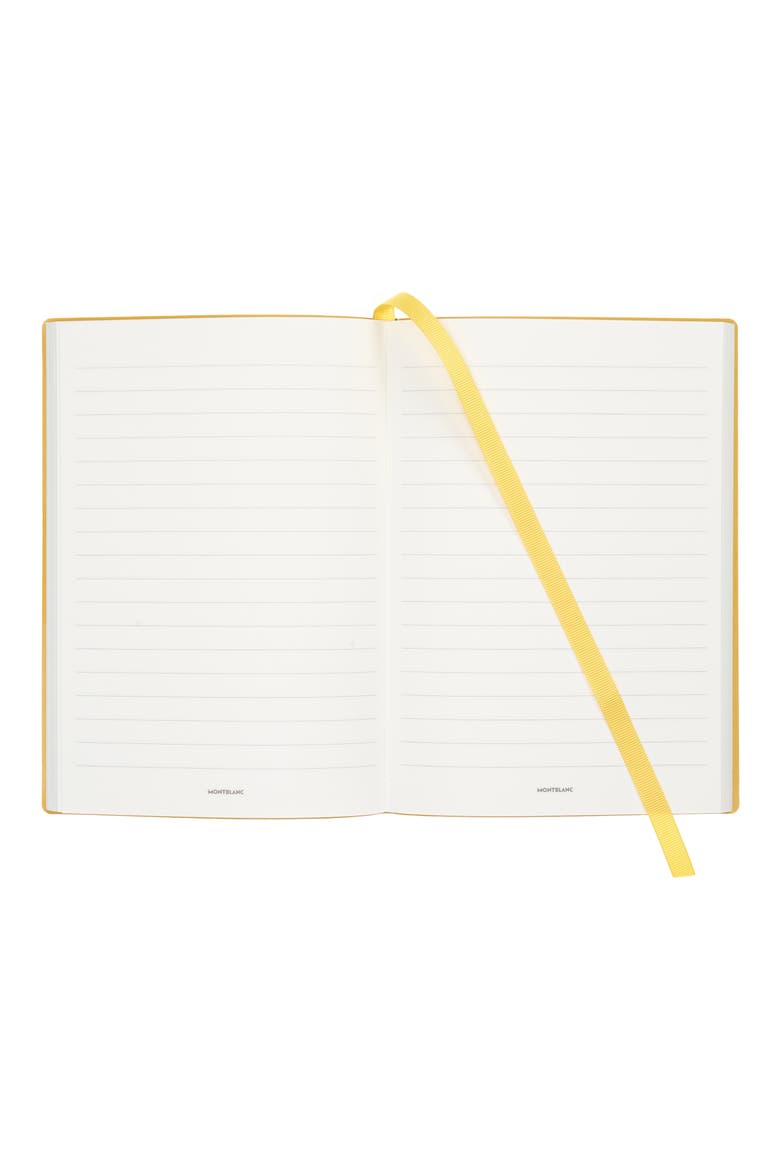 Lined Notebook, Alternate, color, YELLOW