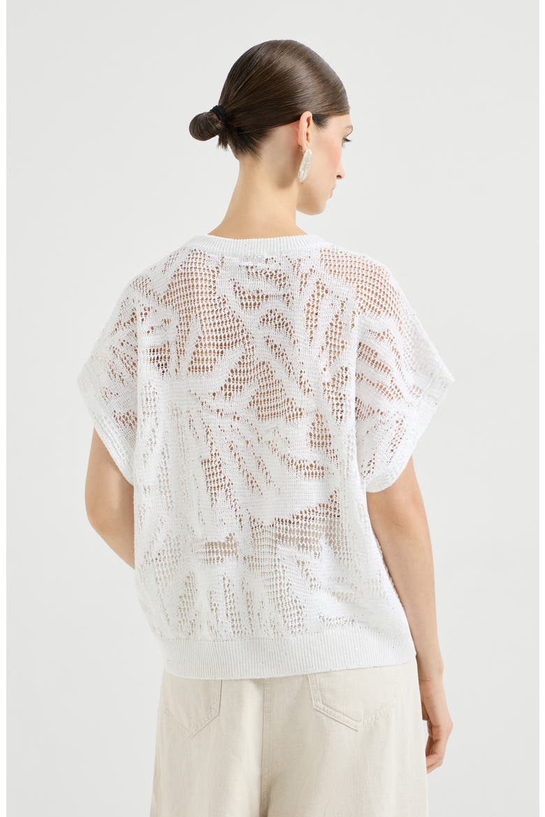 Dazzling water lilies t-shirt, Alternate, color, White