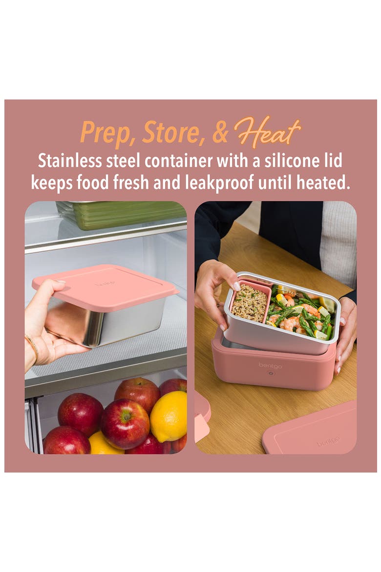 Heat Electric Lunch Box, Alternate, color, PINK