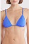 Solid Beads Triangle Bikini Top