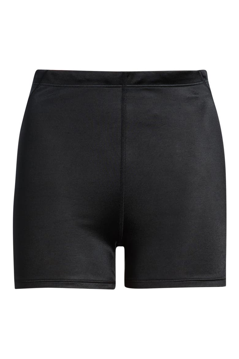Shine Drawcord Shorts, Alternate, color, NSKM OBSIDIAN