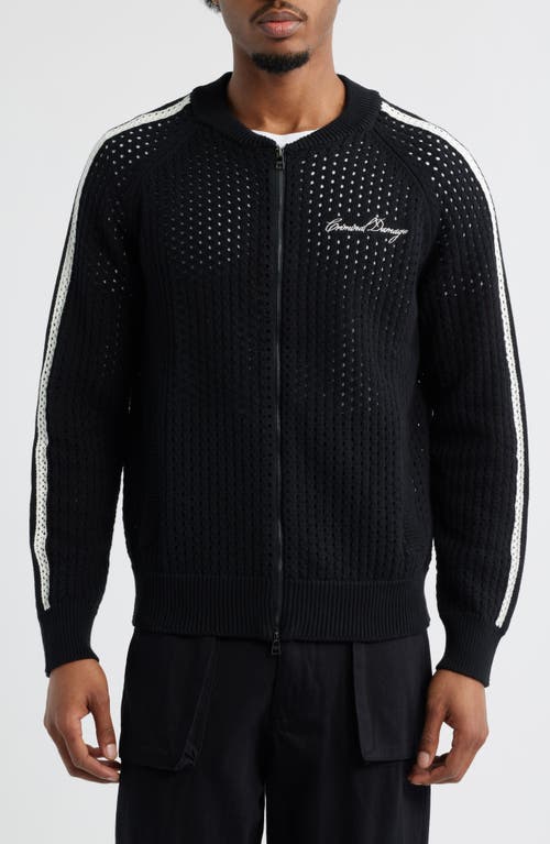 Criminal Damage Mesh Track Jacket In Multi