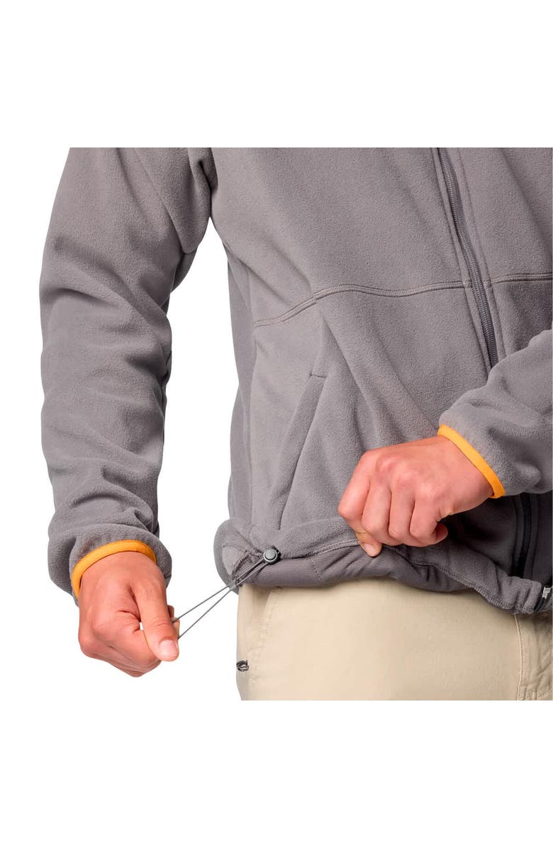 Columbia Men's Columbia  Gray Tennessee Volunteers Big & Tall Flanker<sup>™</sup> IV Fleece Raglan Full-Zip Jacket, Alternate, color, Gray