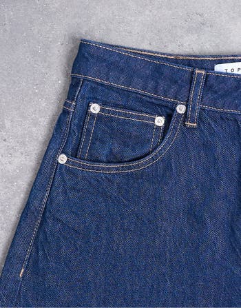 High Waist Barrel Jeans