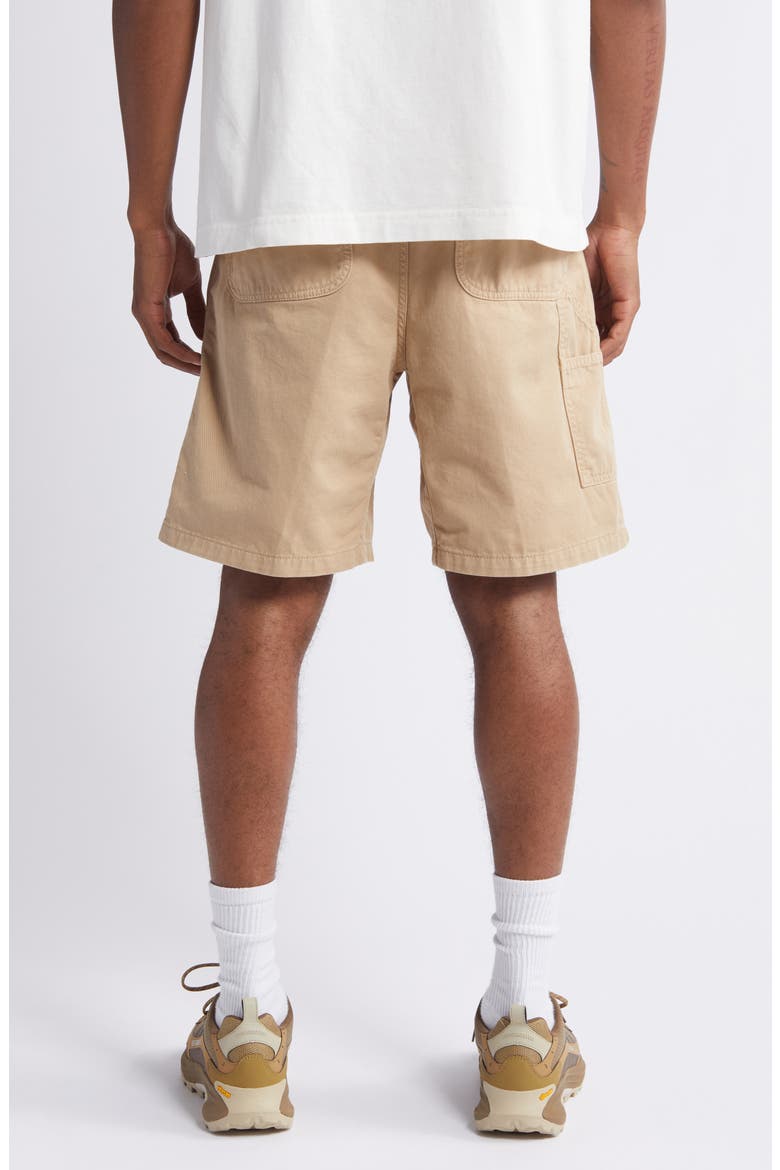 Flint Organic Cotton Twill Shorts, Alternate, color, WALL GARMENT DYED