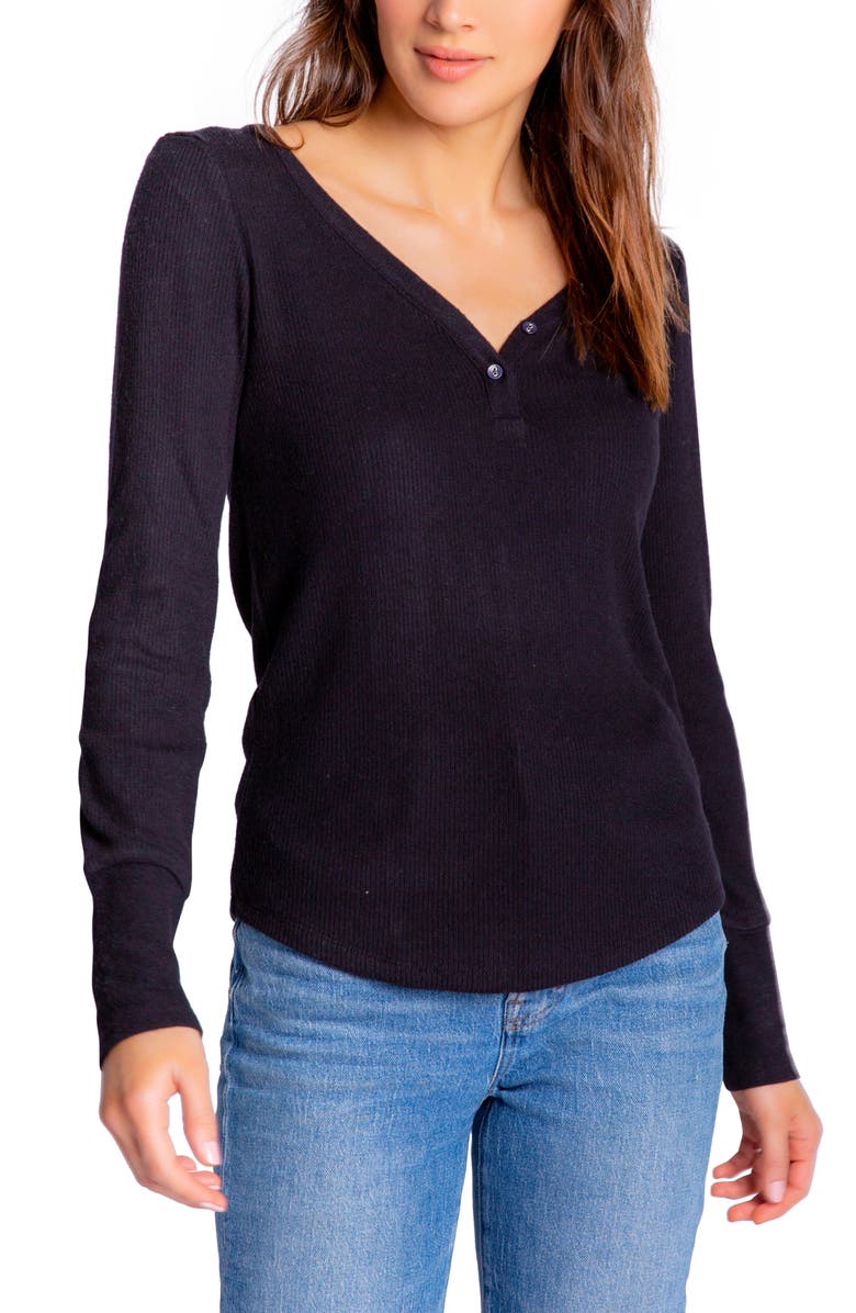 PJ Salvage Rib Henley, Main, color,