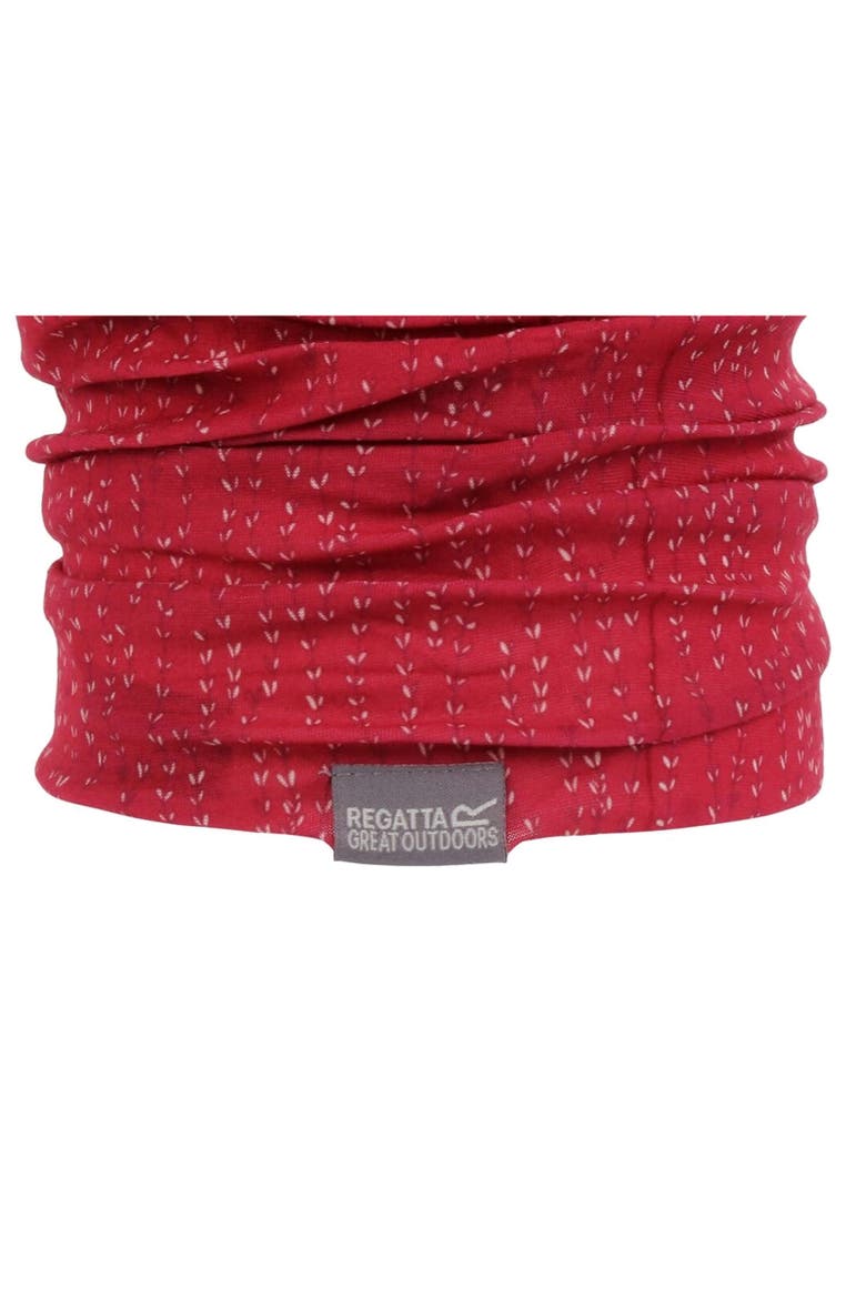 Childrens/Kids Multitube Trailing Leaves Neck Warmer, Alternate, color, Pink Potion