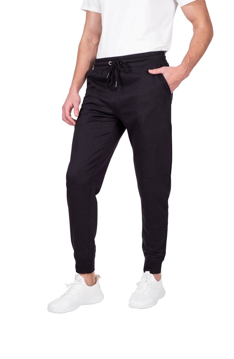 LOUNGEHERO Fleece Joggers - Pack of 2, Alternate, color, 