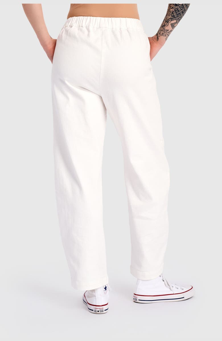 Alembika Twill Papaya Relaxed Pants, Alternate, color, White