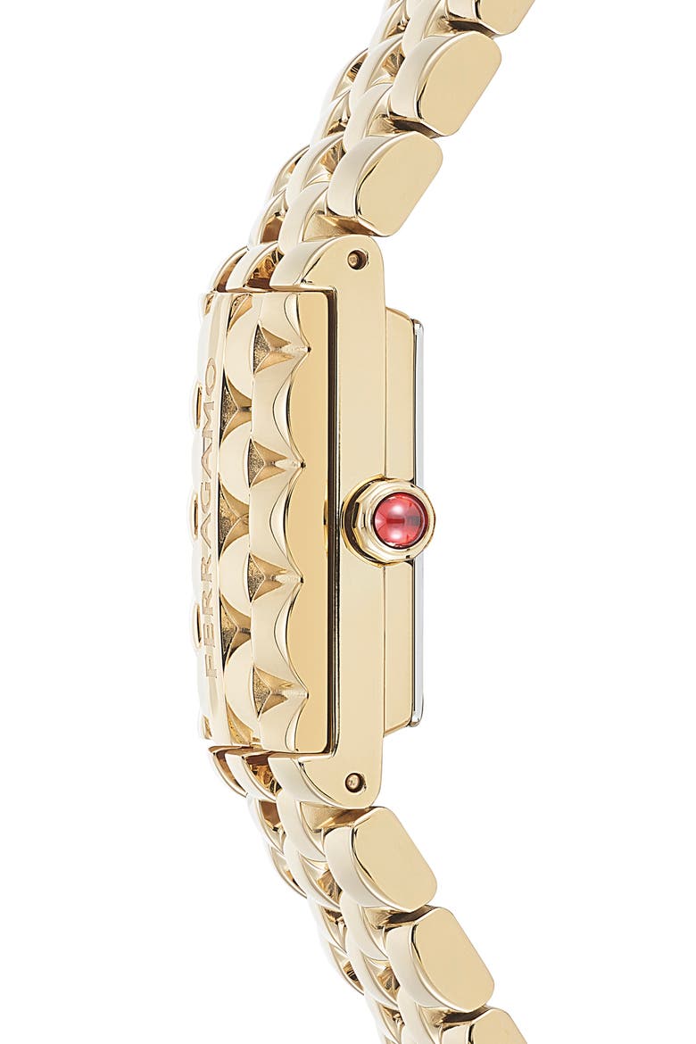 Secret Bracelet Watch, 18.5mm x 30mm, Alternate, color, IP YELLOW GOLD