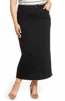 SLINK Jeans Long Denim Skirt