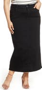 SLINK Jeans Long Denim Skirt