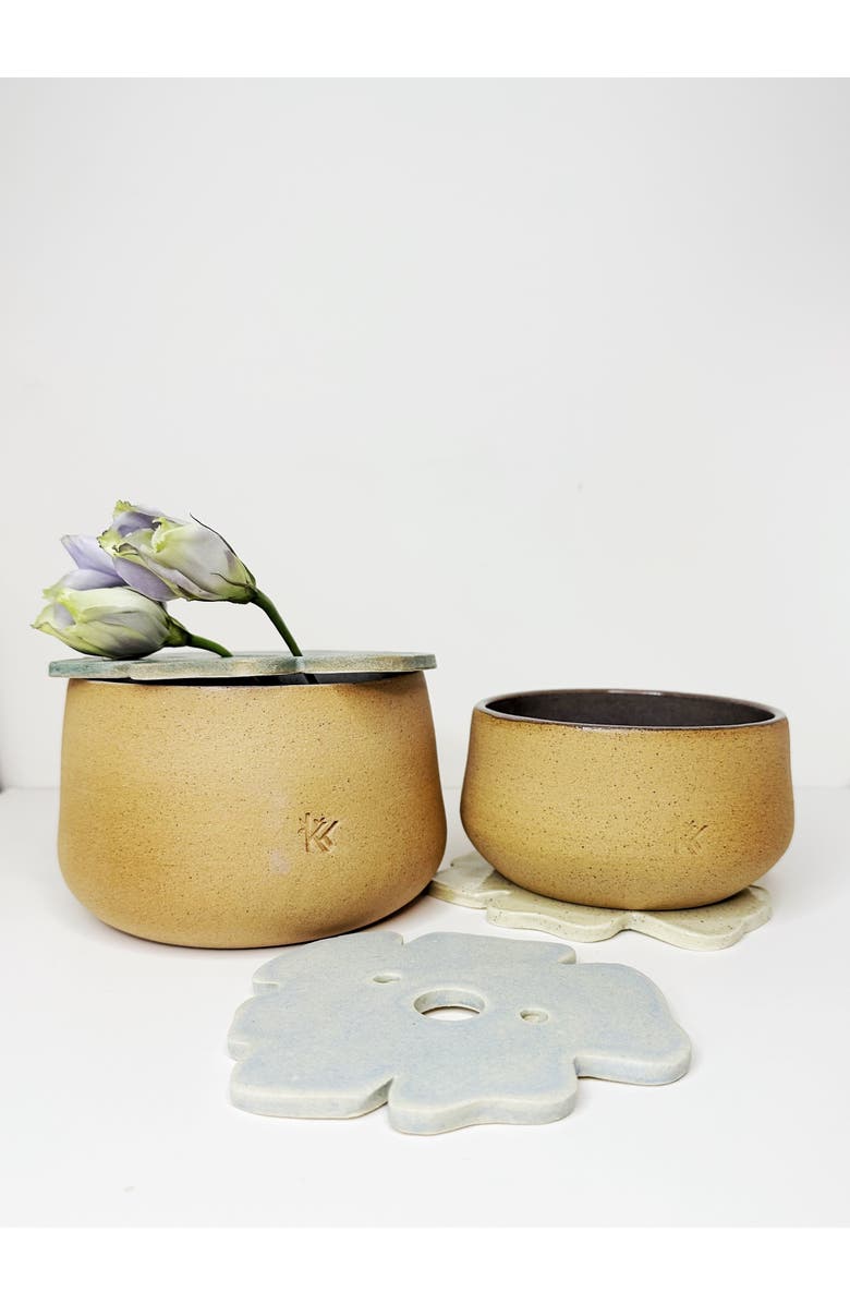 Mikkarbo Flower Frogs - Set of 2, Alternate, color, Blue