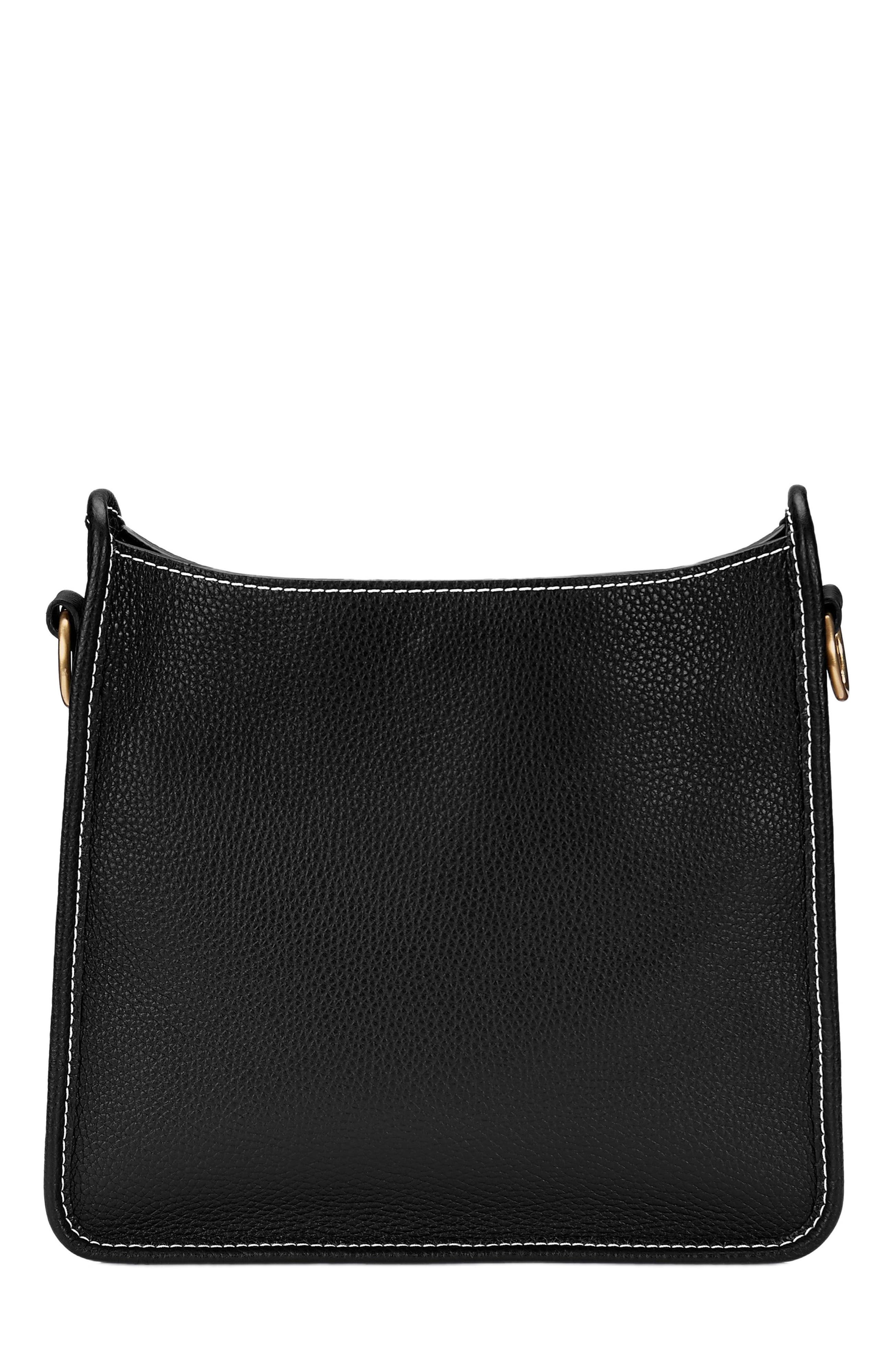 GiGi New York ELLE CROSSBODY, Alternate, color, Black