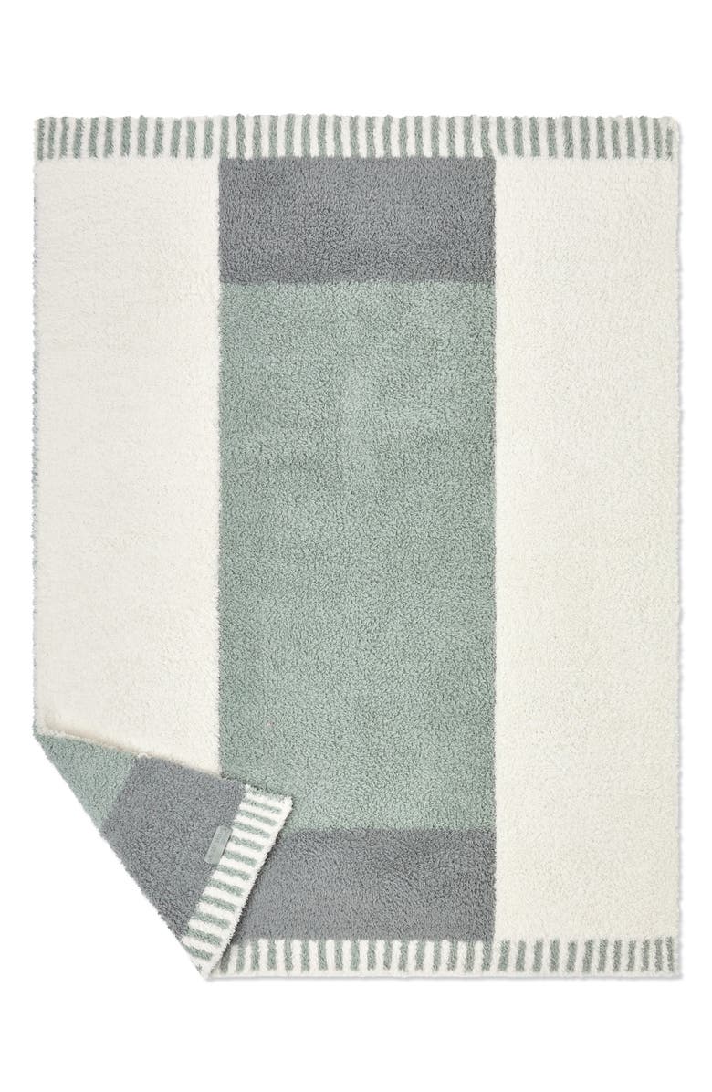 Barefoot Dreams<sup>®</sup> CozyChic<sup>®</sup> Cova Stroller Blanket, Main, color, Beach Glass Multi