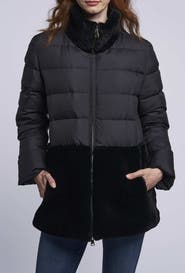 Blue Duck Down and Shearling Jacket