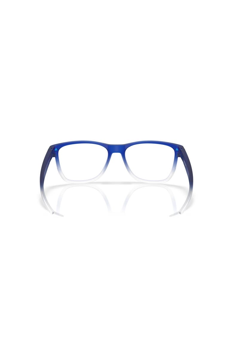Oakley 57mm Round optical glasses, Alternate, color, Blue
