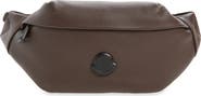 Moncler Small Durance Leather Belt Bag