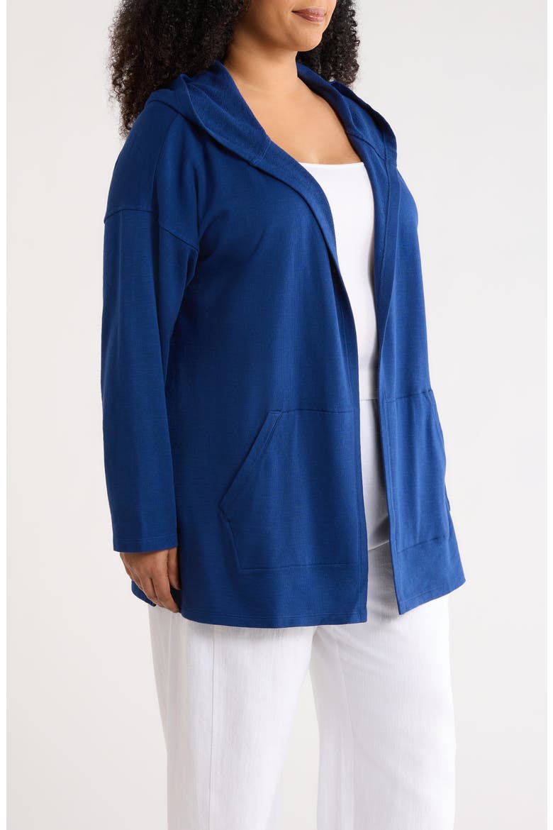 Organic Cotton Hooded Jacket, Alternate, color, DEEP DIVE