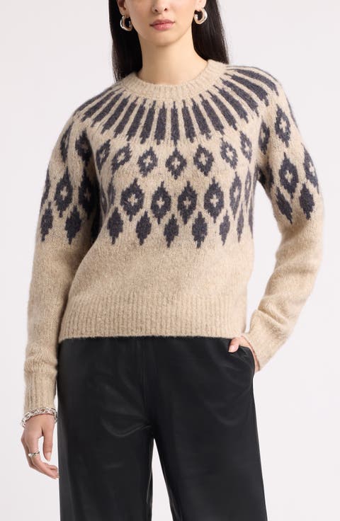 Fair Isle Crewneck Sweater