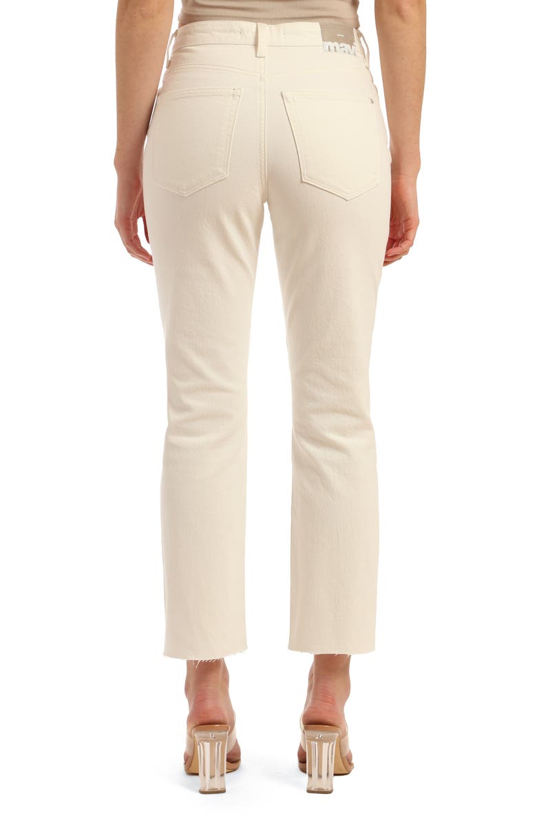 Mavi Jeans New York High Waist Crop Straight Leg Jeans, Alternate, color, 