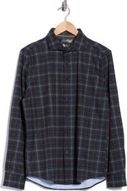 DENIM AND FLOWER Plaid Button-Up Shirt