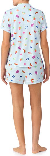 print short pajamas