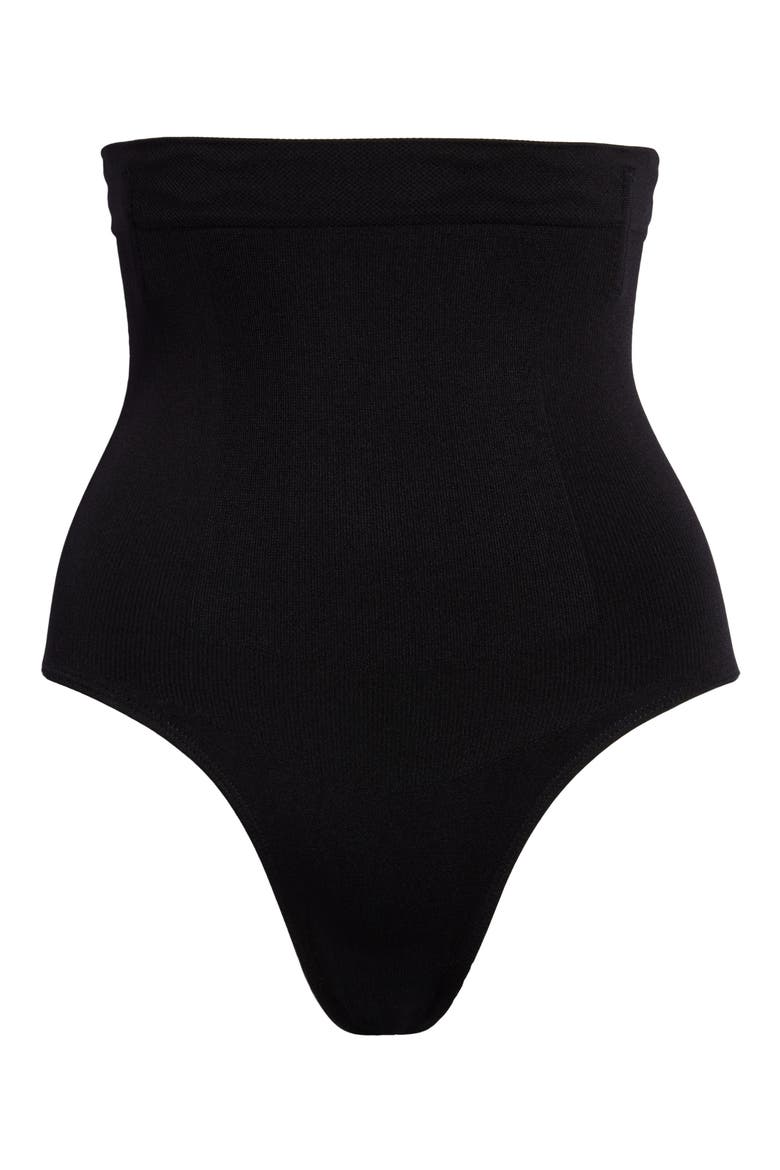 High Waist Shaper Briefs, Alternate, color, BLACK