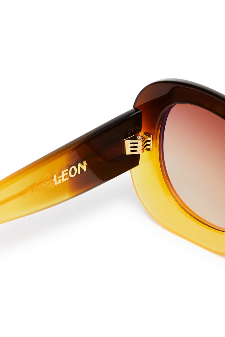 Leon Sunglasses, Alternate, color, Honeybee