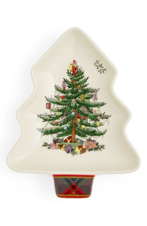 Christmas Tree Tartan Spoon Rest