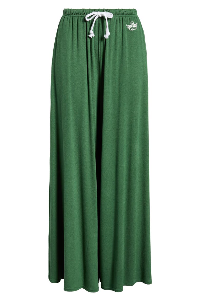 Match Point 94 Crepe Leah Wide Leg Pants, Alternate, color, MINT
