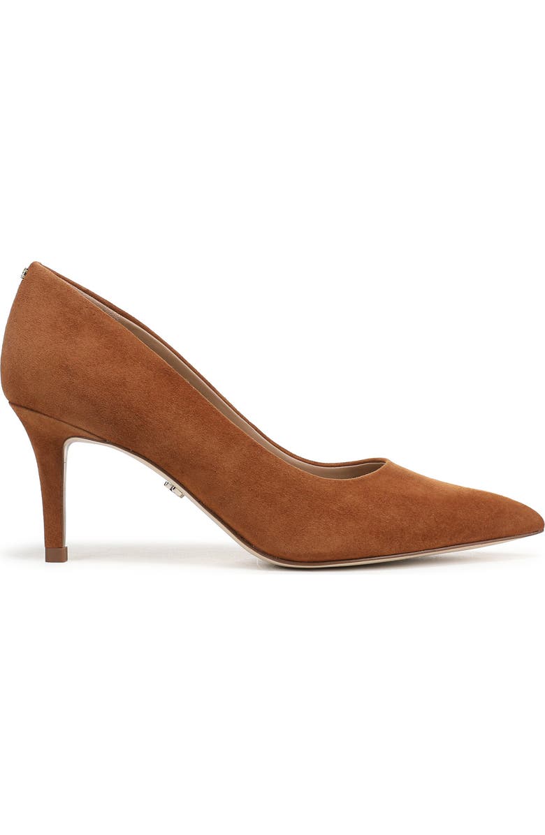 Sam Edelman Vienna Pointed Toe Pump, Alternate, color, Frontier Brown