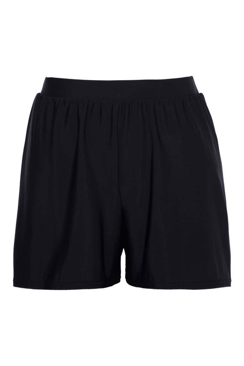 Cover-Up Shorts, Alternate, color, BLACK