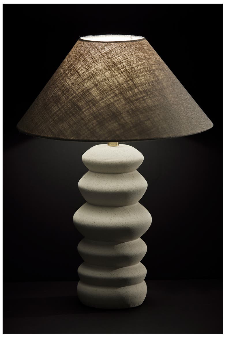 Marcey Ceramic Table Lamp, Alternate, color, MATTE OFF-WHITE CERAMIC