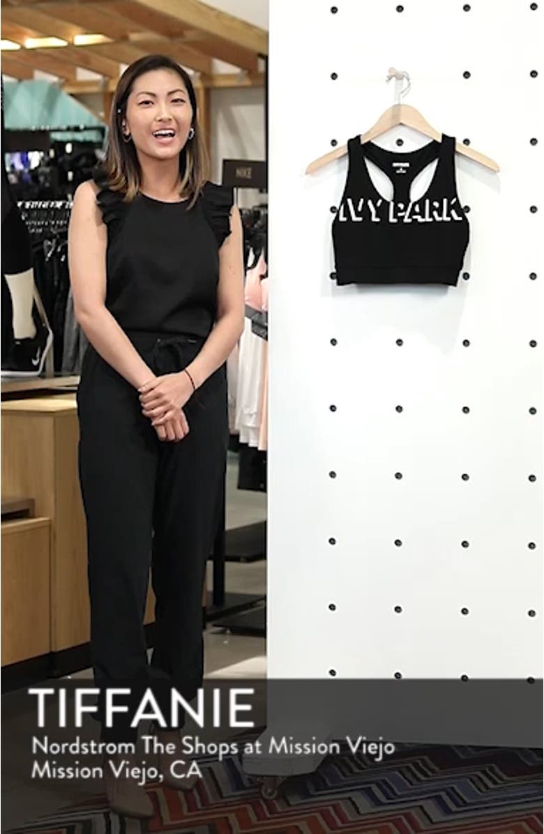 Shadow Logo Sports Bra, sales video thumbnail