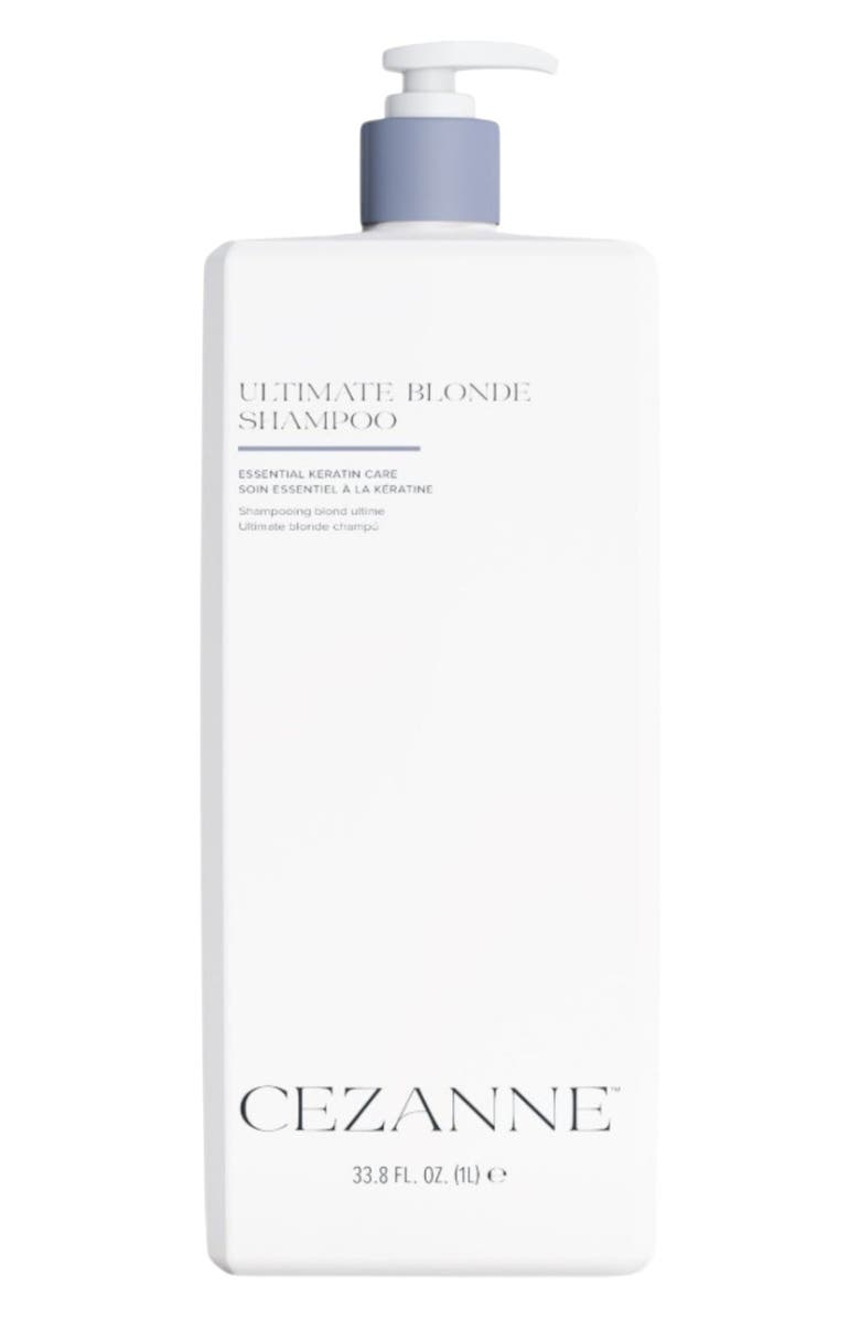 Cezanne Hair Professional Ultimate Blonde Shampoo, Main, color, 1 Liter