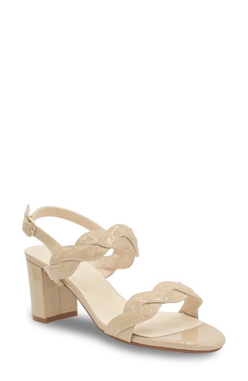 Touch Ups Champagne Ankle Strap Sandal in Nude  product