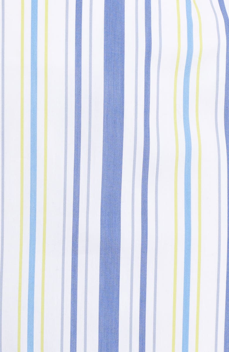 Halogen<sup>®</sup> Ruffle Hem Stripe Skirt, Alternate, color,