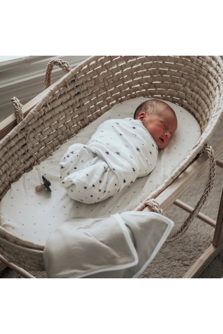 Adjustable Swaddle Blanket 2 Pack, Alternate, color, Grey Stars